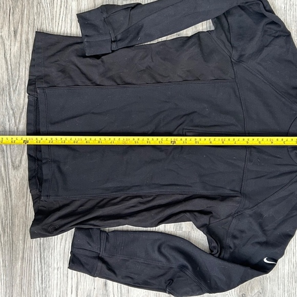 NIKE Sphere Running Half Zip Pullover Black Lightweight Sz M - Picture 5 of 8